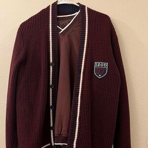 Izod button up cardigan